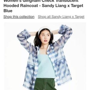 Sandy Liang x Target raincoat sz L NWT
